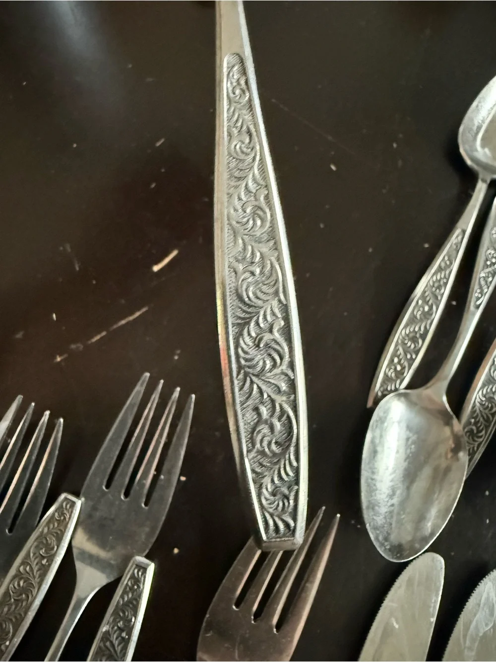 Vintage Del Prado Japan Stainless Flatware Set 25 Pc
